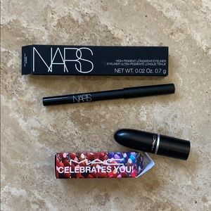 NARS Eyeliner Via Veneto/MAC Lipstick Velvet Teddy
